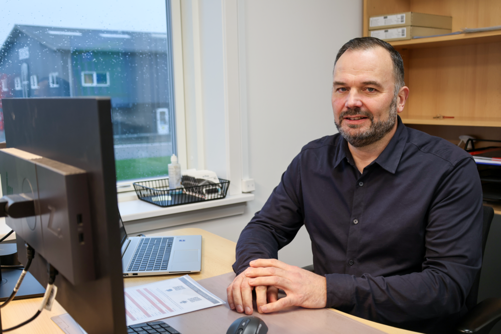 Jesper Brorsen, EMS's new product specialist